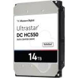 Western Digital WD Ultrastar DC HC550 Harddisk WUH721814AL5204 14TB 3.5" SAS 3 7200rpm > I lager, forväntat leveransdatum hos 13-09-2023